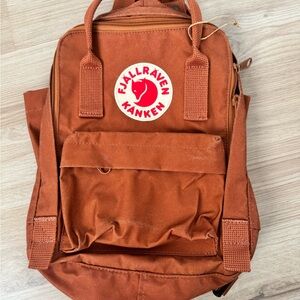 Brown Backpack with Adjustable Straps
